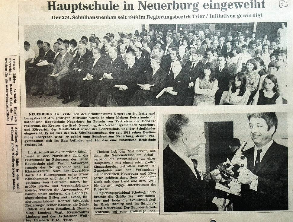 Hauptschule Neuerburg eingeweiht