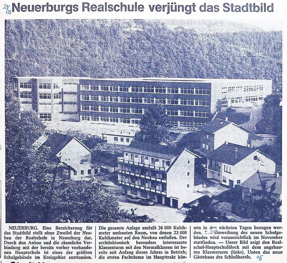 Neuerburgs Realschule verjüngt das Stadtbild